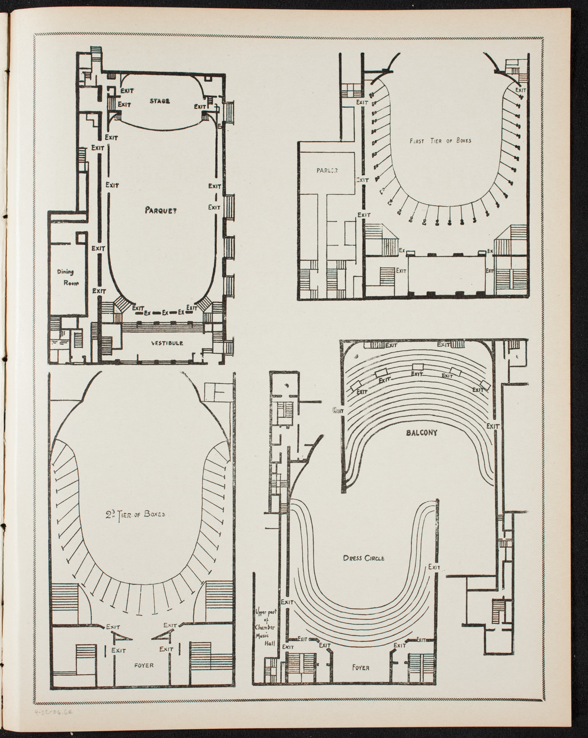 Benefit Concert and Lecture: Society of St. Vincent de Paul, April 22, 1906, program page 11