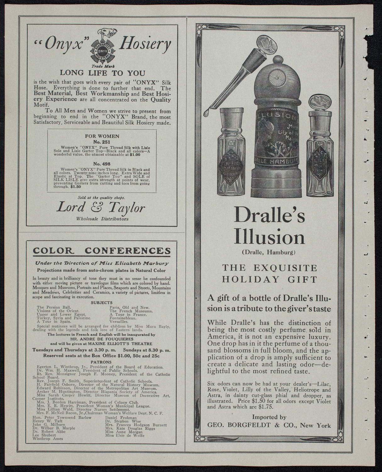 New York Philharmonic, January 2, 1913, program page 8