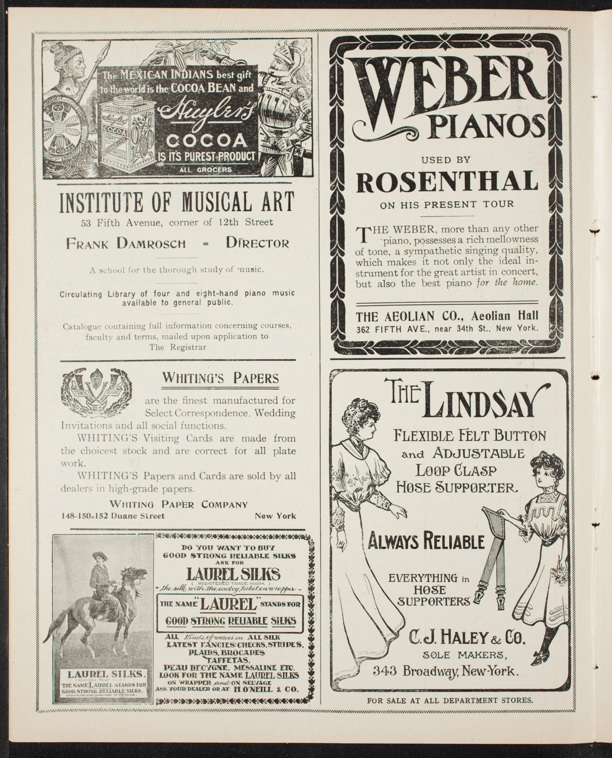 The Mendelssohn Choir of Toronto and The Pittsburgh Symphony Orchestra, February 13, 1907, program page 6