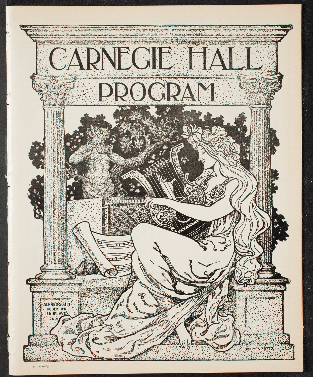 Graduation: New York Law School, June 16, 1904, program page 1