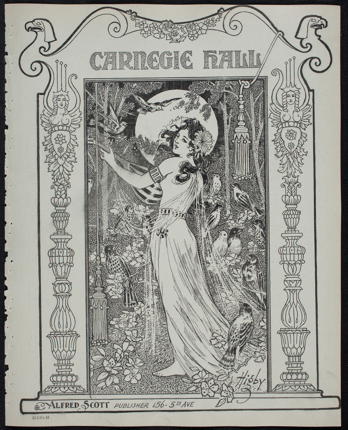 Minneapolis Symphony Orchestra, February 21, 1913, program page 1