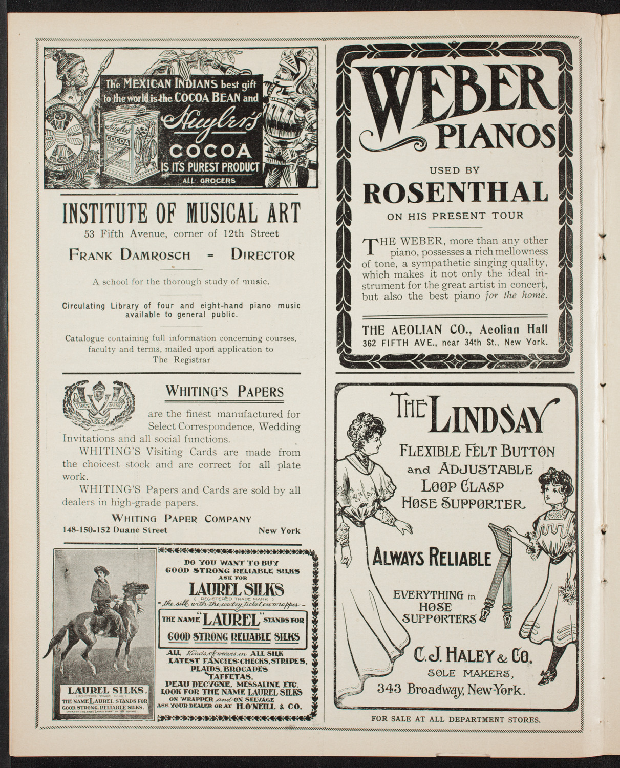People's Symphony Concert, February 1, 1907, program page 6