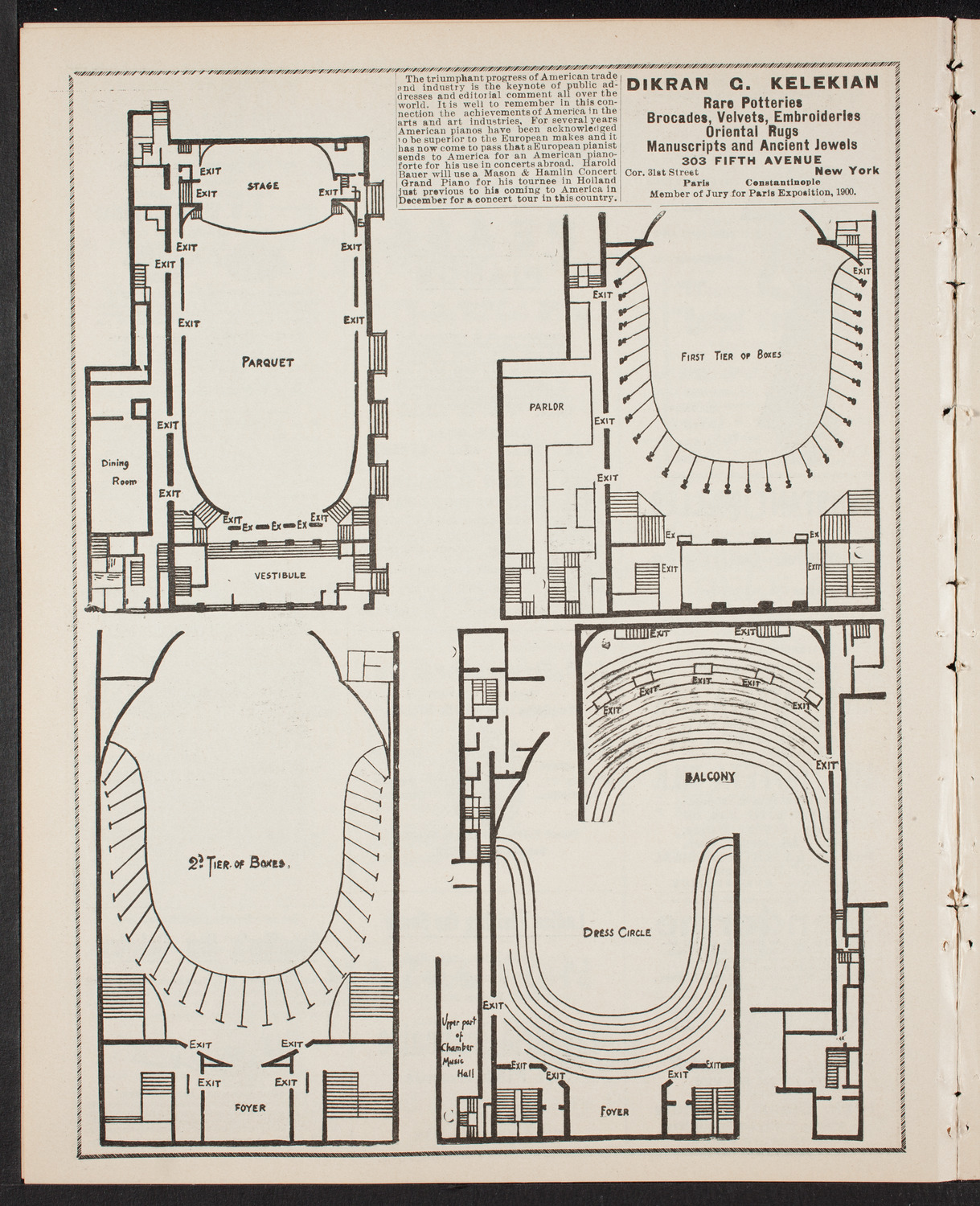 Kneisel Quartet, February 23, 1902, program page 4