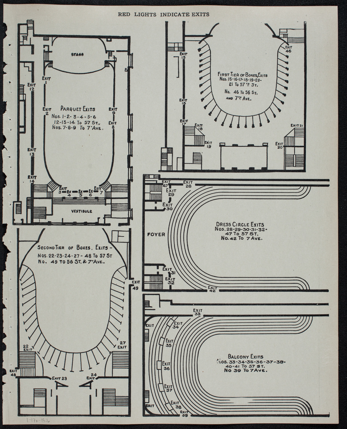 New York Philharmonic, January 17, 1913, program page 11