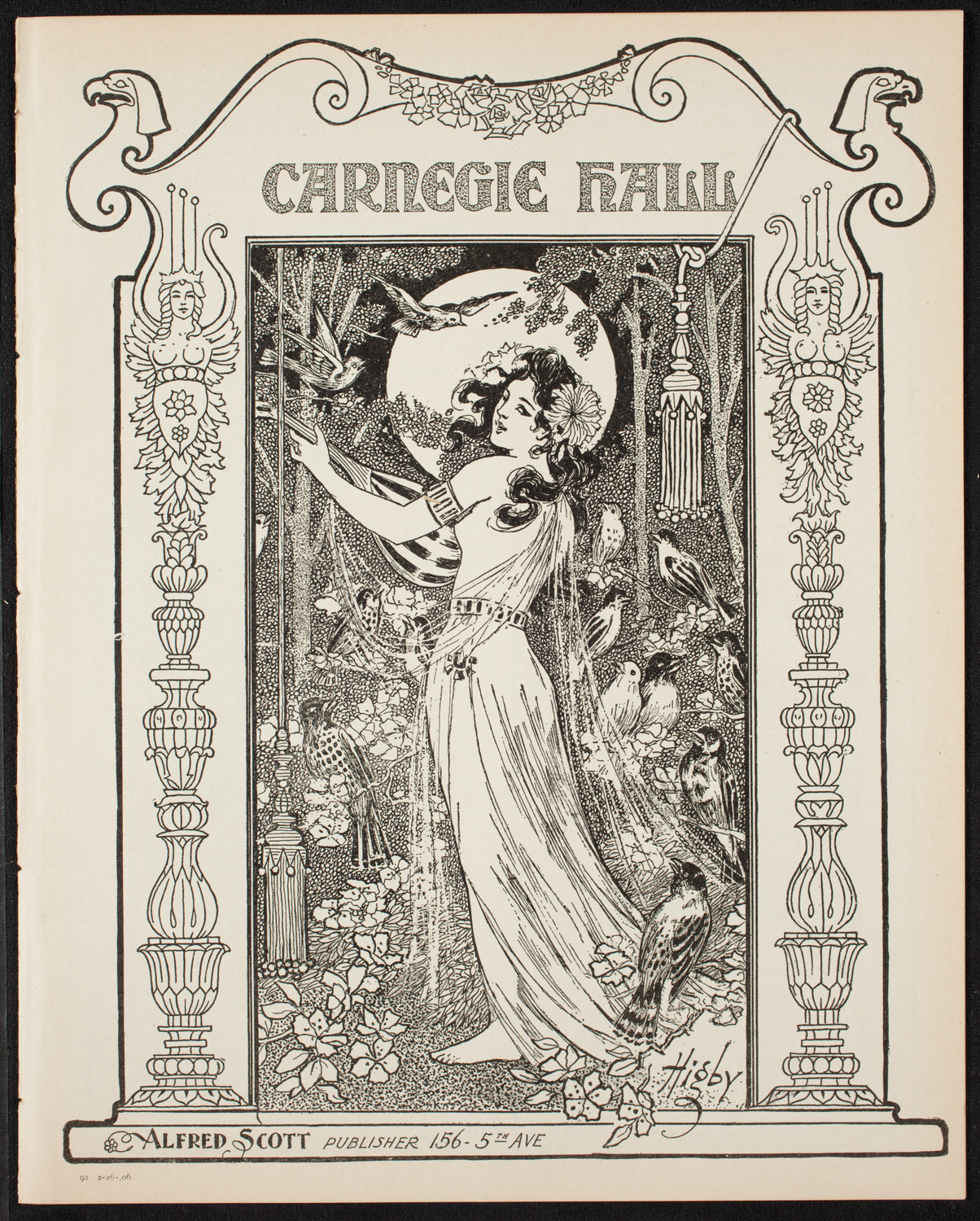 Elmendorf Lecture: Quaint Holland, February 26, 1906, program page 1