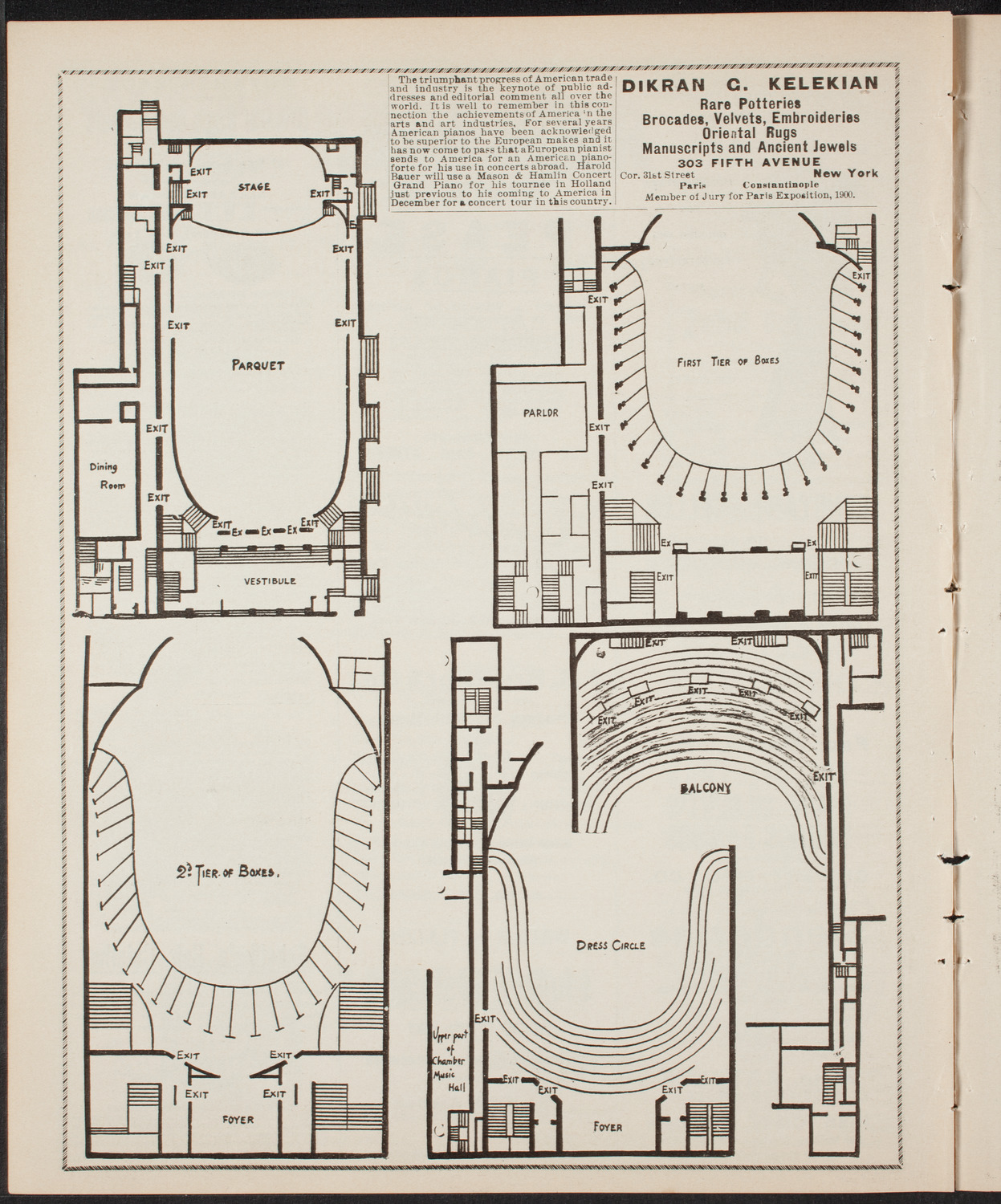 New York Philharmonic, January 11, 1902, program page 4