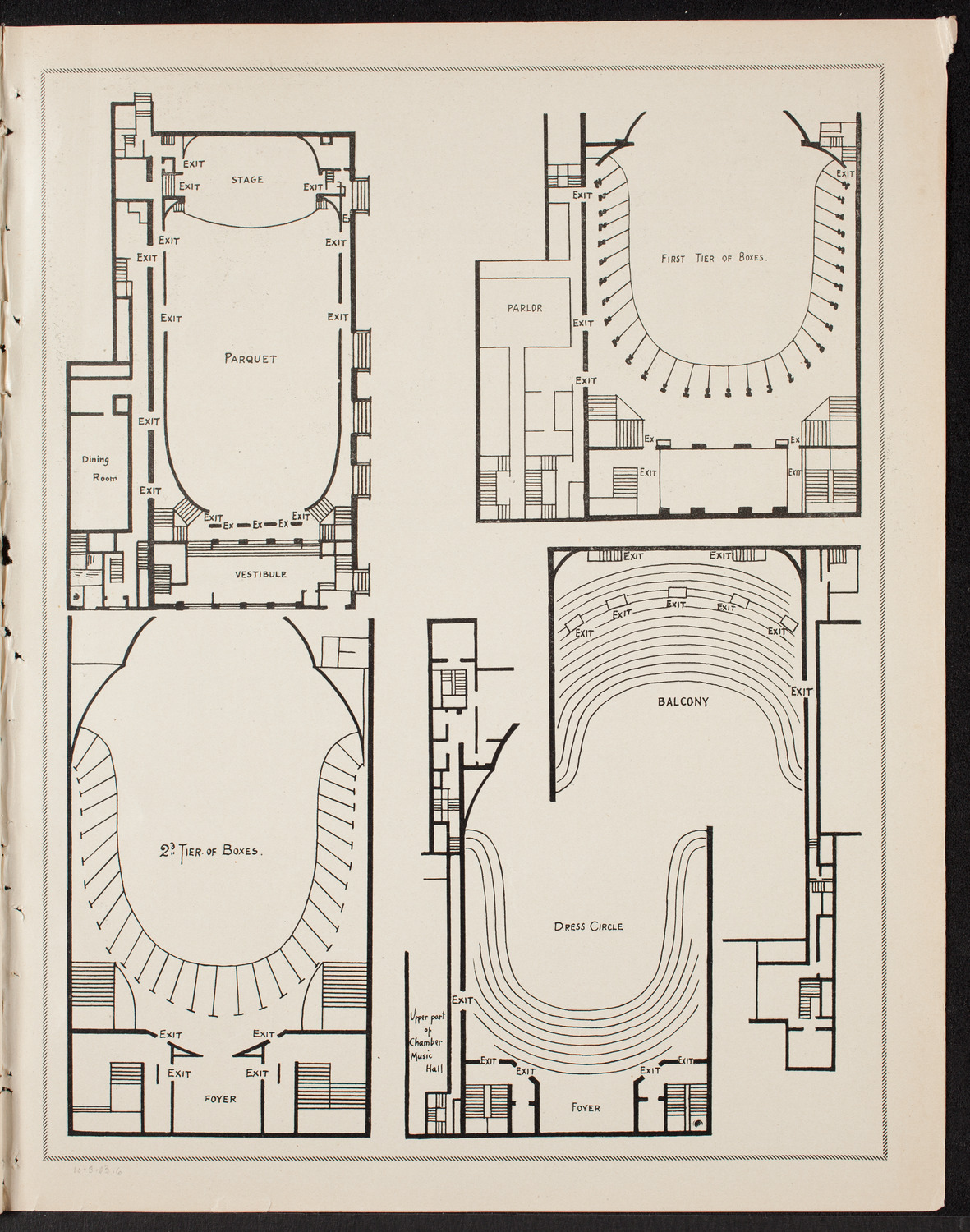 Metropolitan Street Railway Association Vaudeville Program, October 3, 1903, program page 11