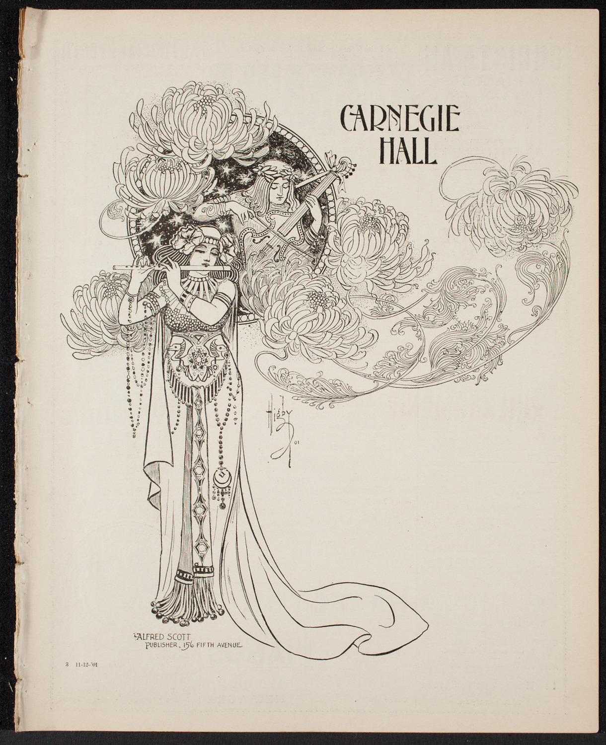 Meeting: Volunteers of America, November 12, 1901, program page 1