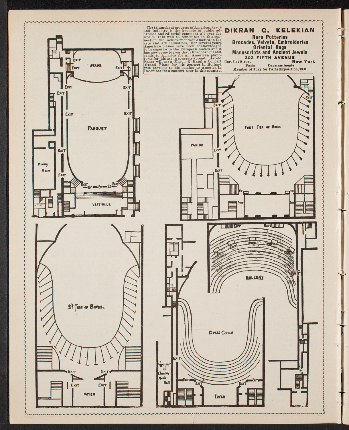 Graduation: Cornell University Medical College, June 4, 1902, program page 4