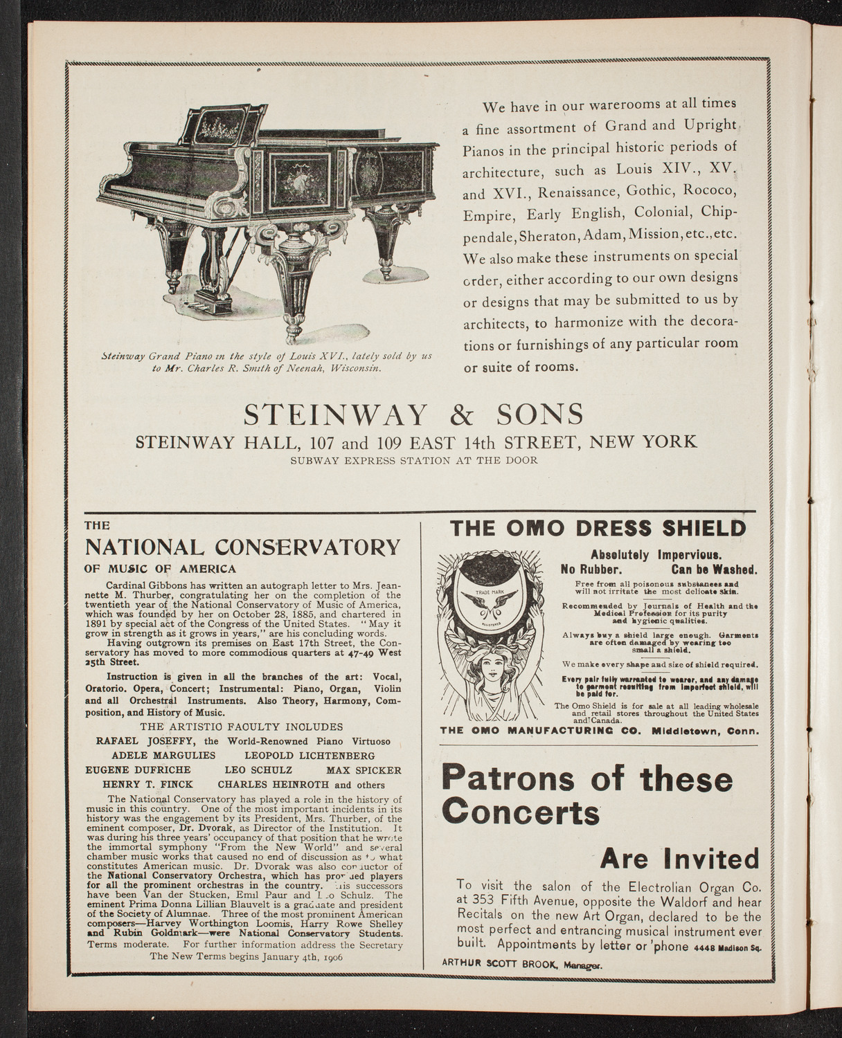 Symphony Concert for Young People, December 16, 1905, program page 4