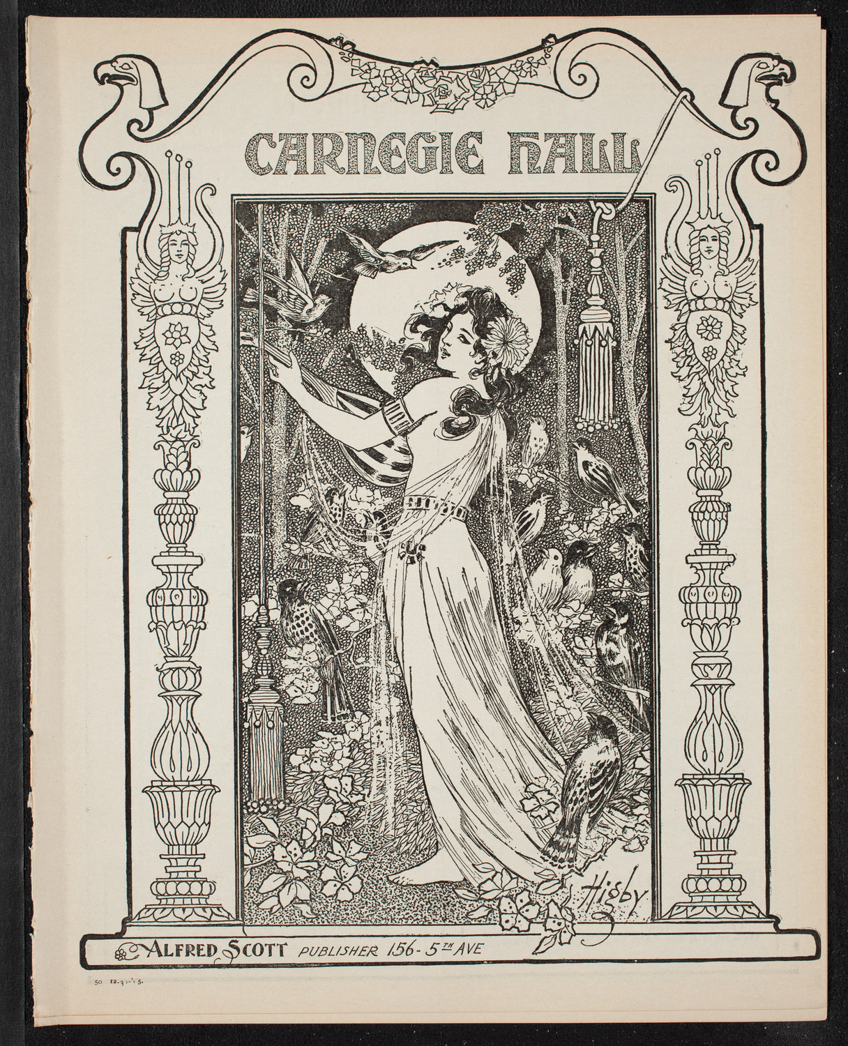 Russian Symphony Society of New York, December 30, 1905, program page 1