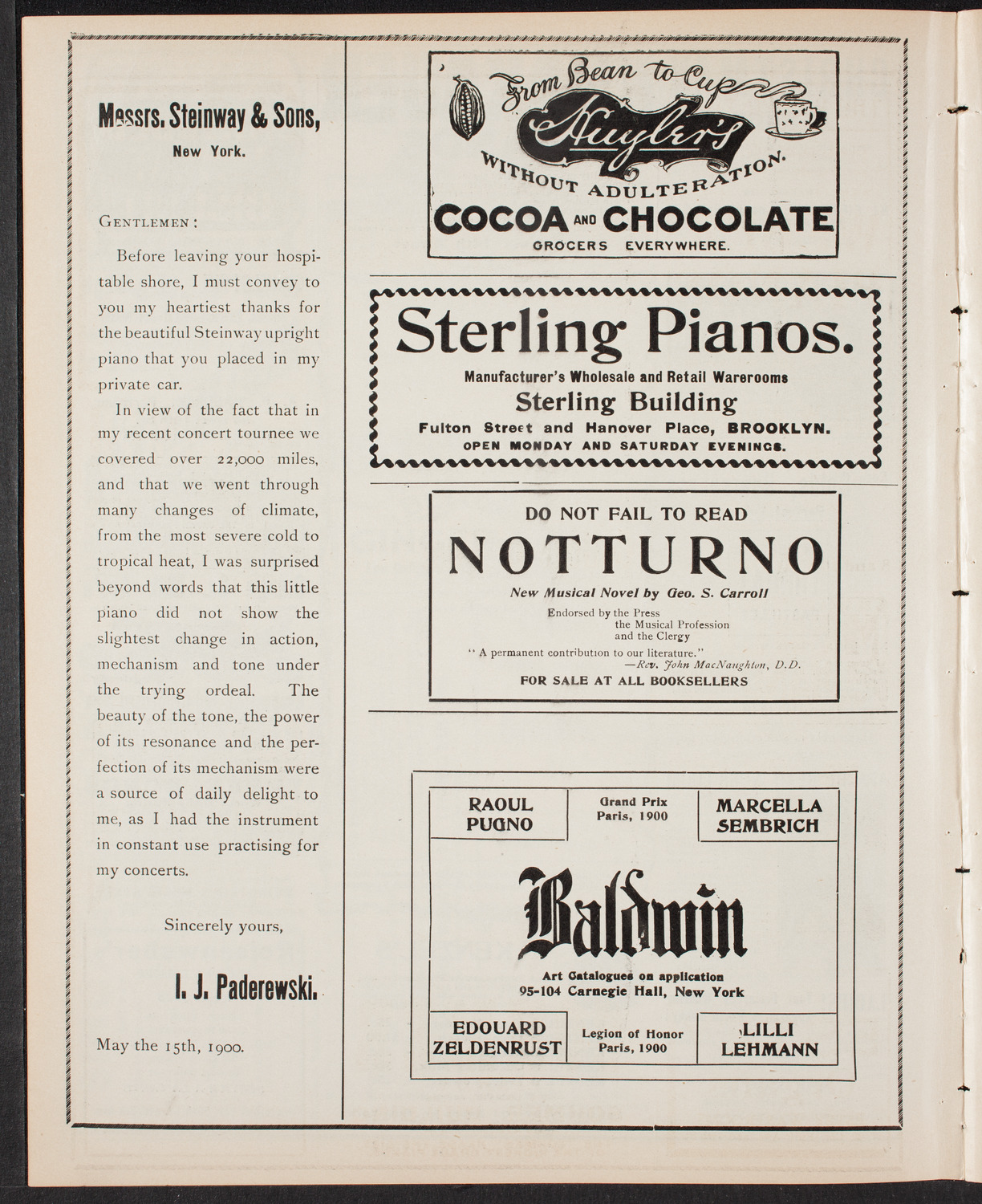 Graduation: College of Pharmacy of the City of New York, April 30, 1903, program page 4