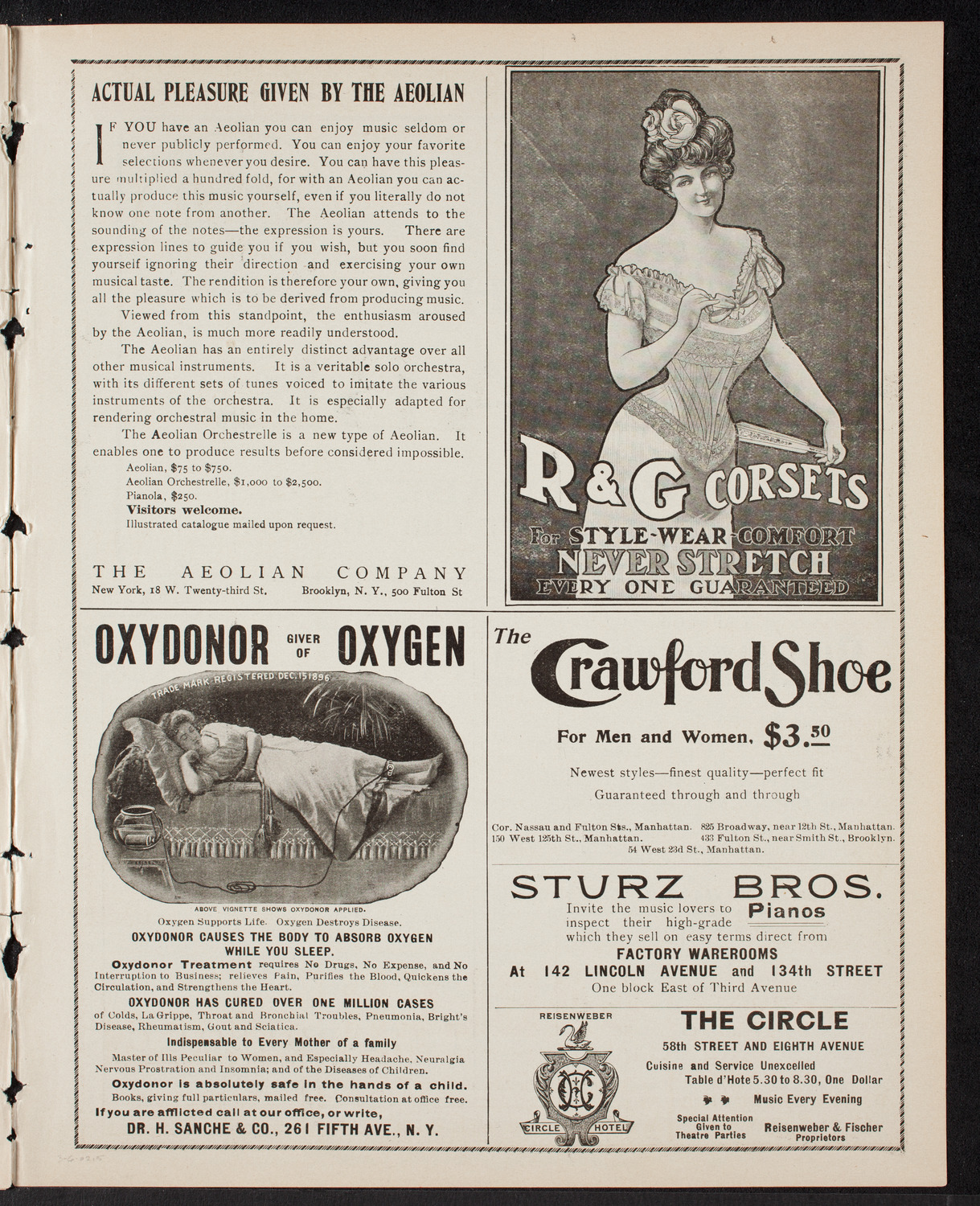 Charity Concert by Orchestra of the Second Imperial Sailors' Division, March 6, 1902, program page 9