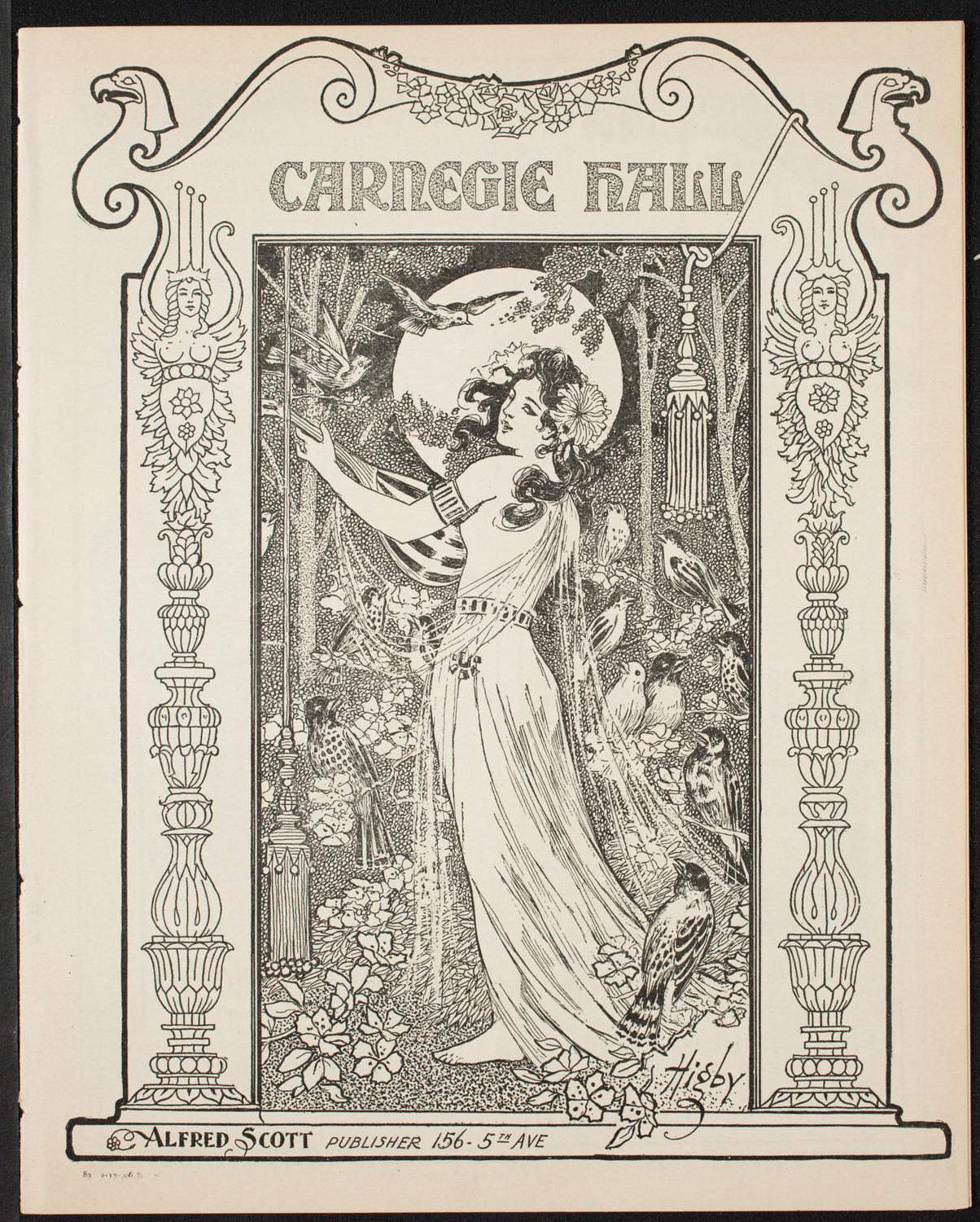 People's Symphony Concert, February 17, 1906, program page 1