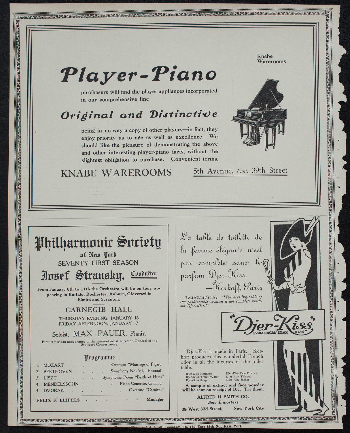 Burton Holmes Travelogue: The West Indies, January 12, 1913, program page 12