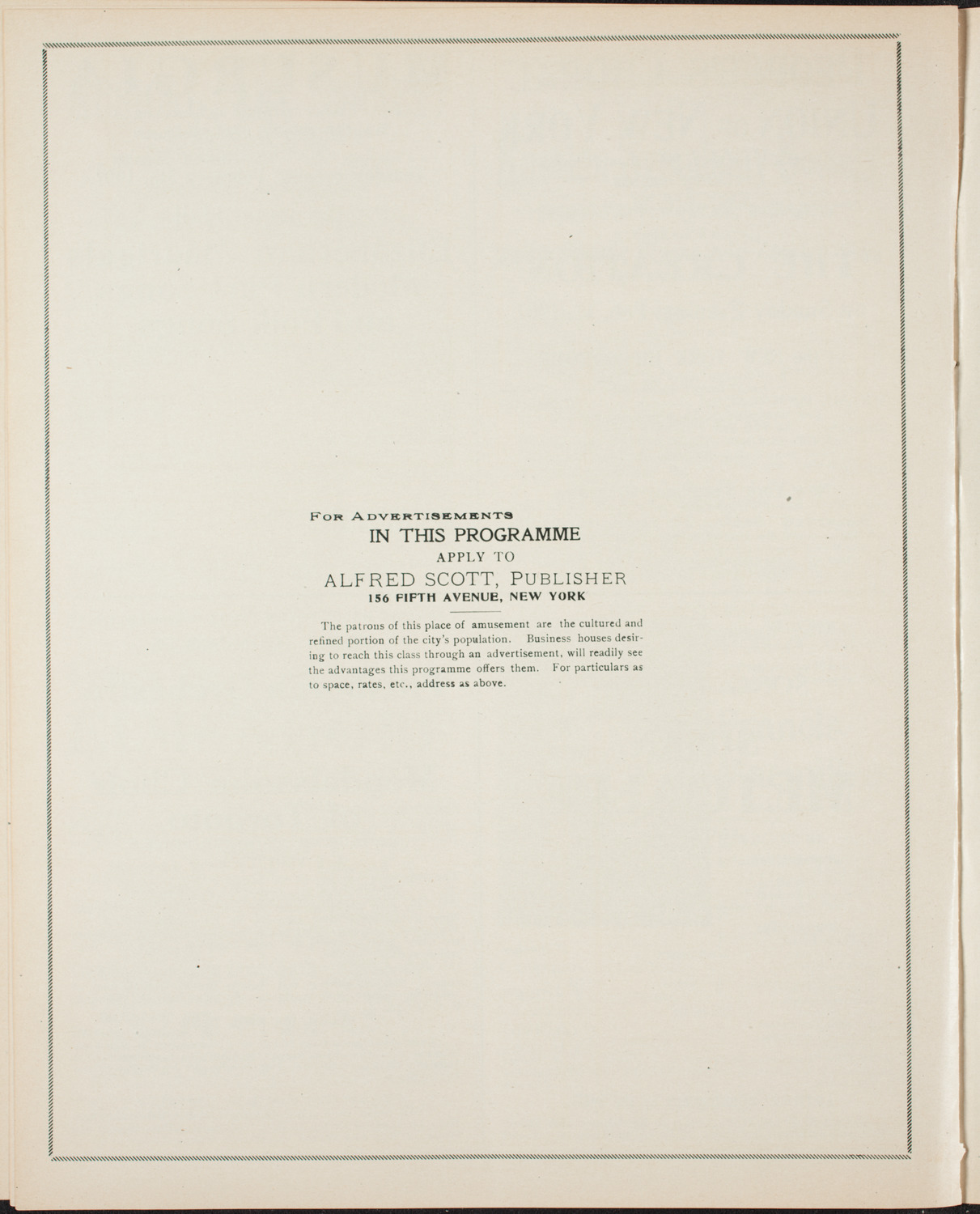 New York Symphony Orchestra, February 3, 1907, program page 12