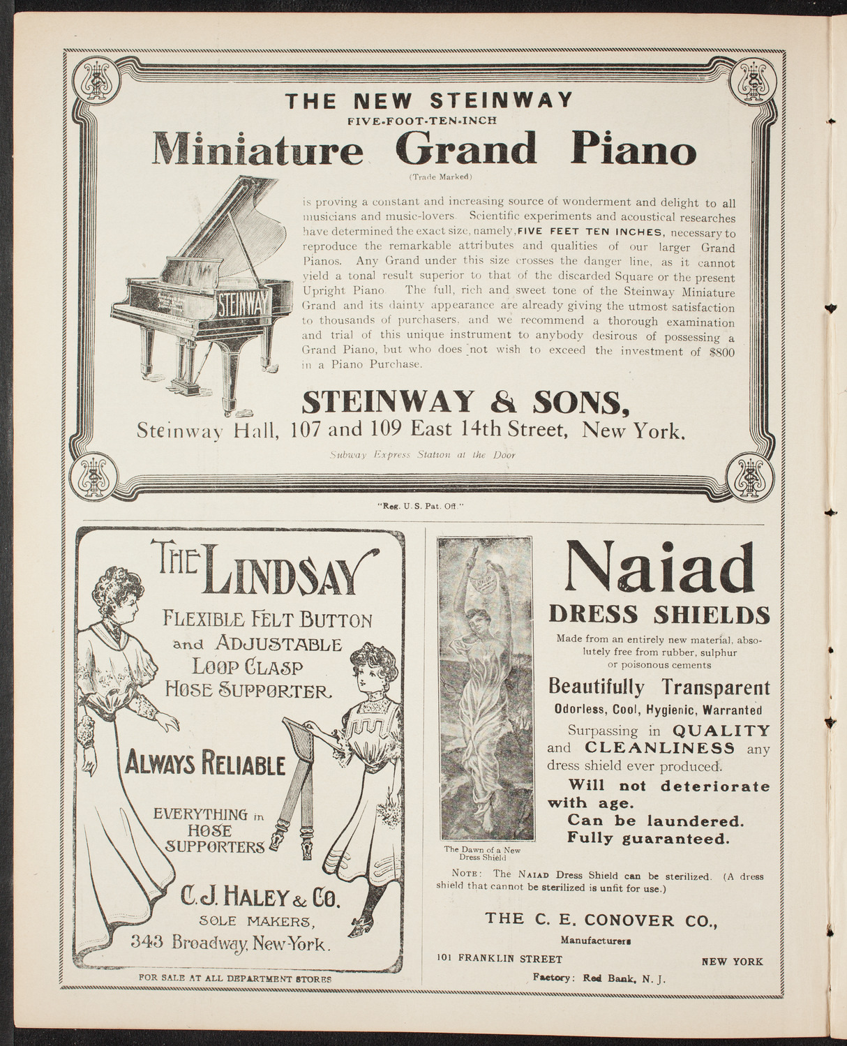 Russian Symphony Society of New York, March 5, 1908, program page 4