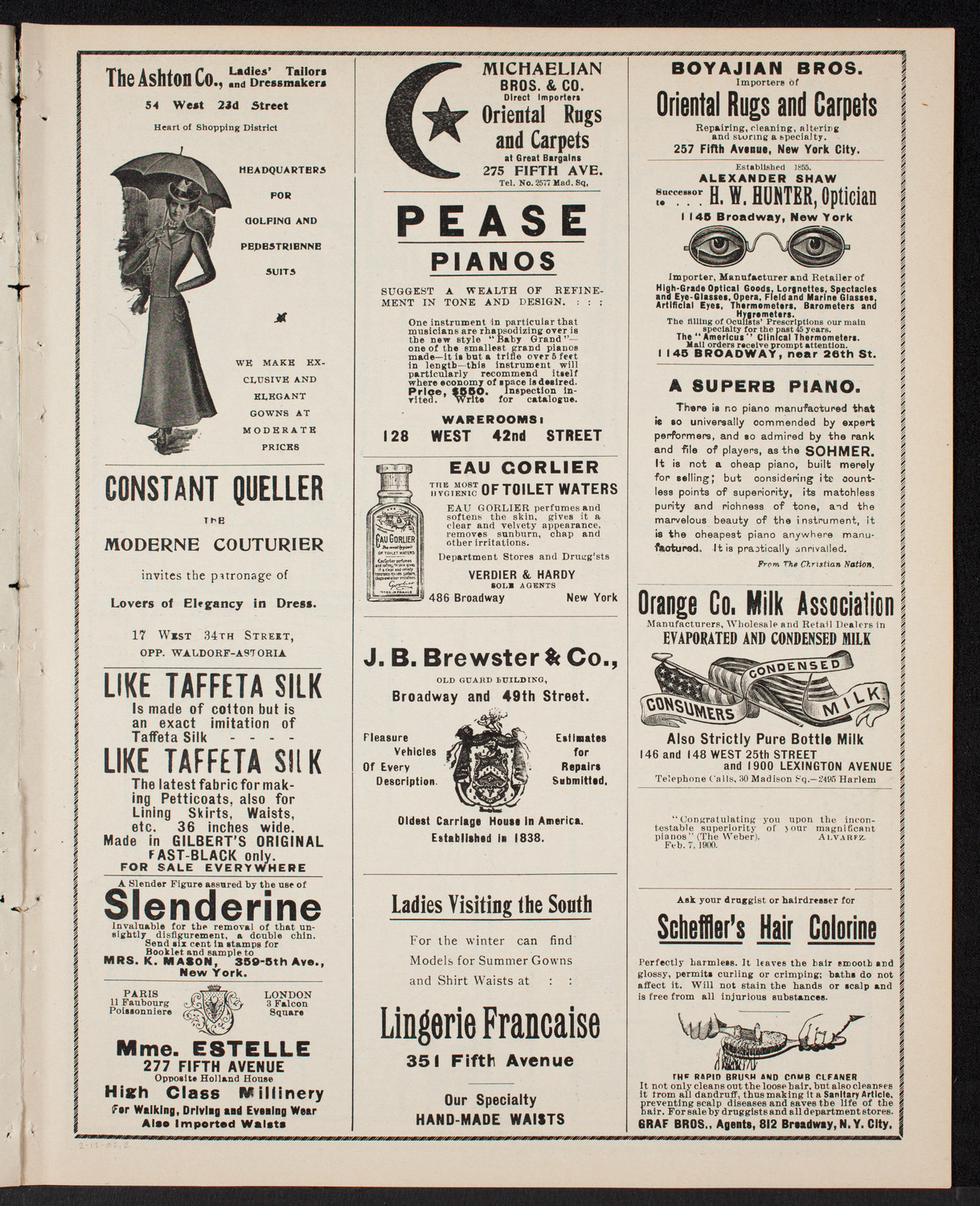 Fritz Kreisler, Violin, and Jean Gerardy, Cello, February 12, 1902, program page 3
