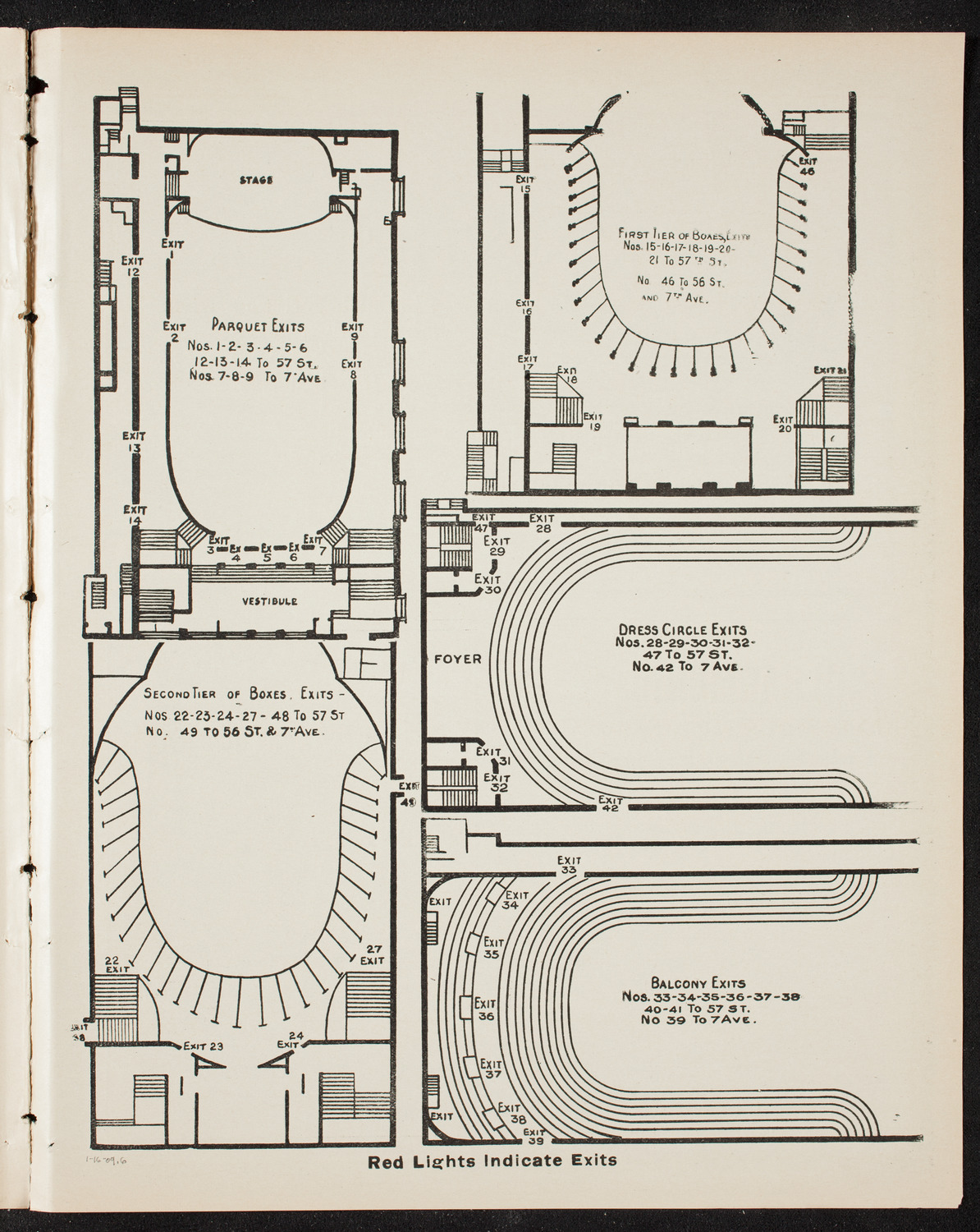 Albert Spalding, Violin, January 16, 1909, program page 11