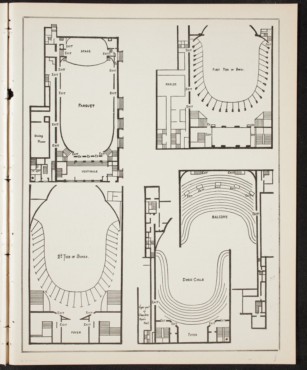 Graduation: New York Law School, June 16, 1904, program page 11