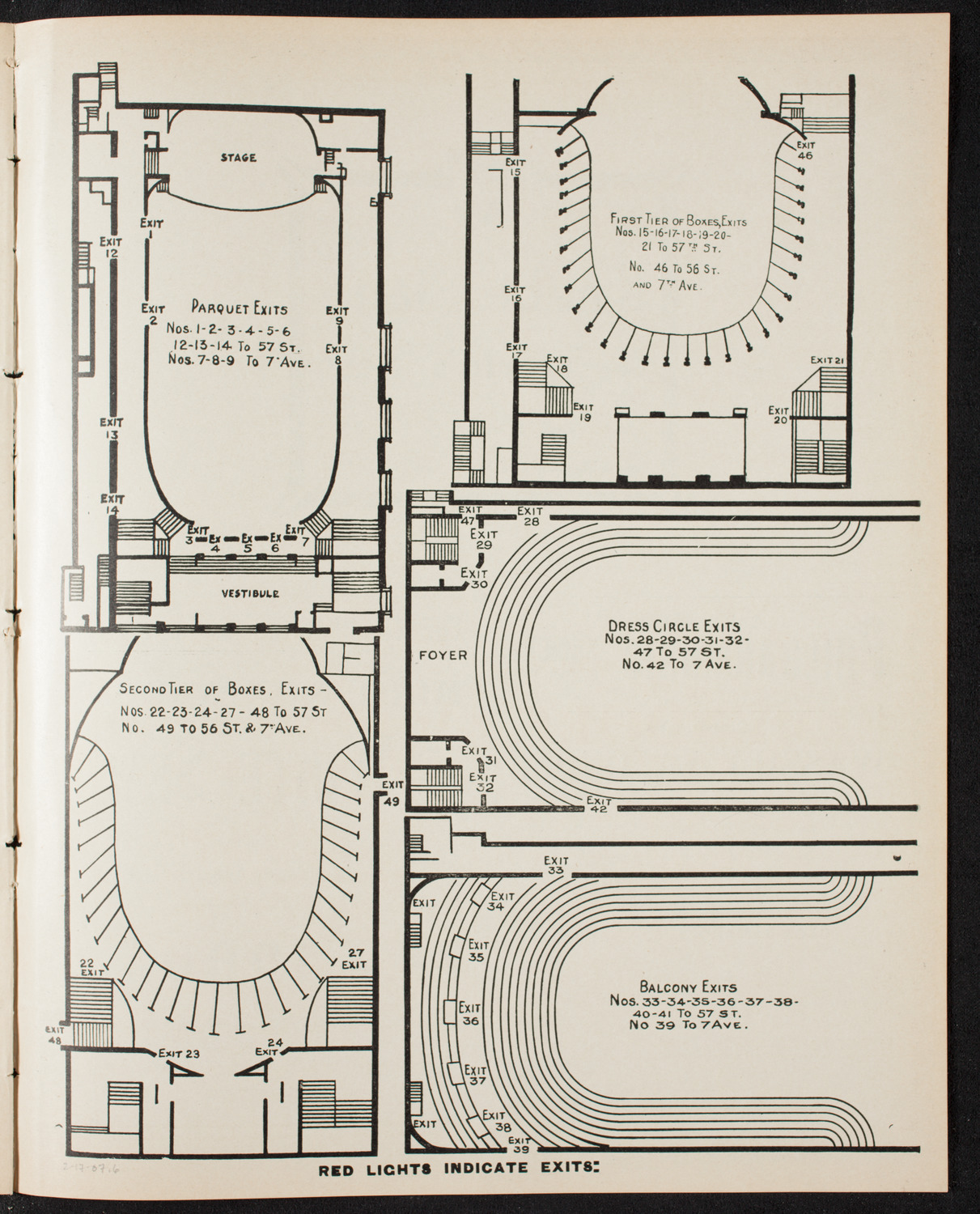 Elmendorf Lecture: England, February 17, 1907, program page 11