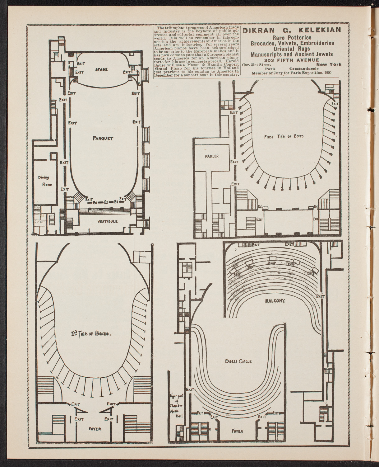 Graduation: Packard Commercial School, May 23, 1902, program page 4