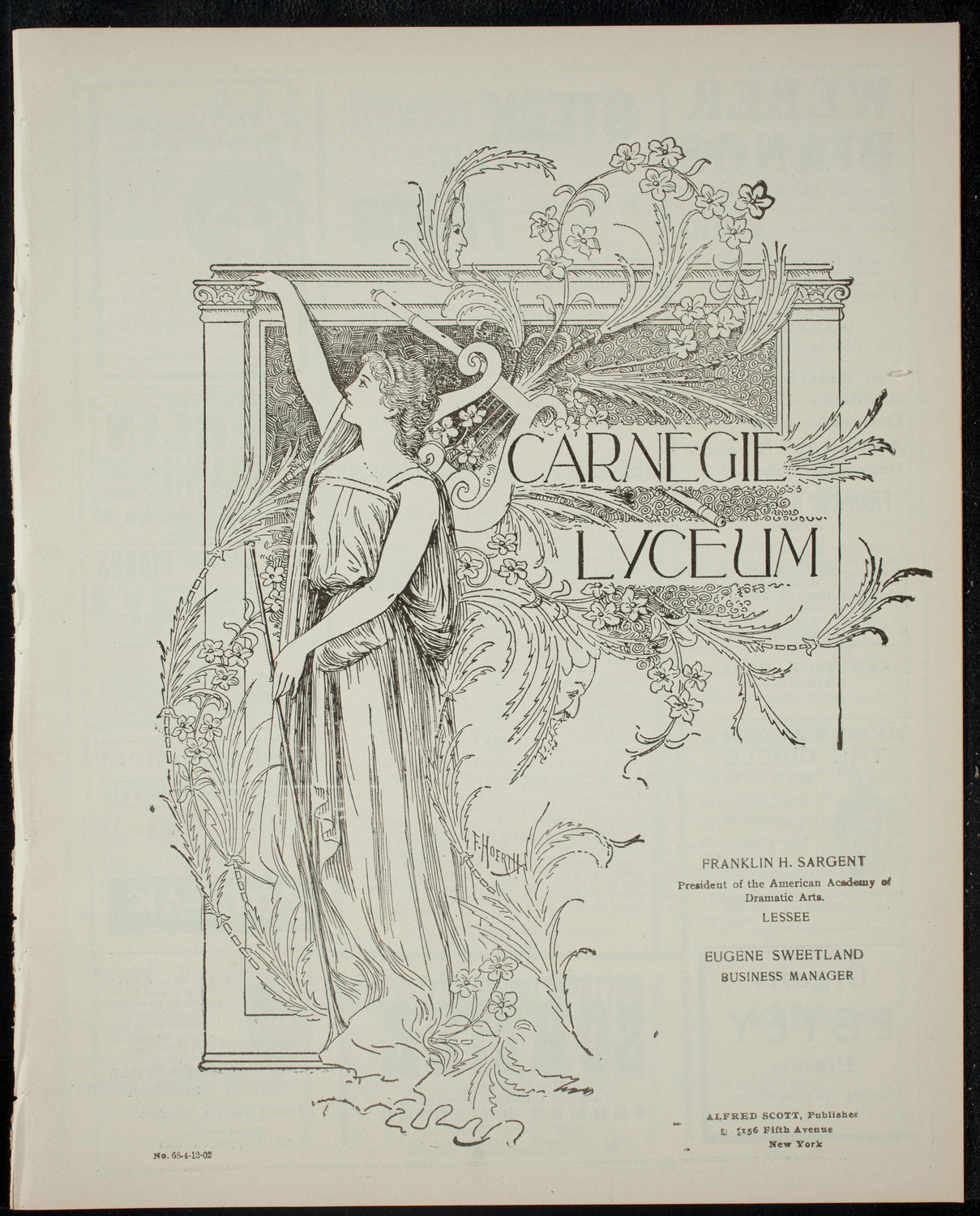 The Children's Theatre, April 12, 1902, program page 1