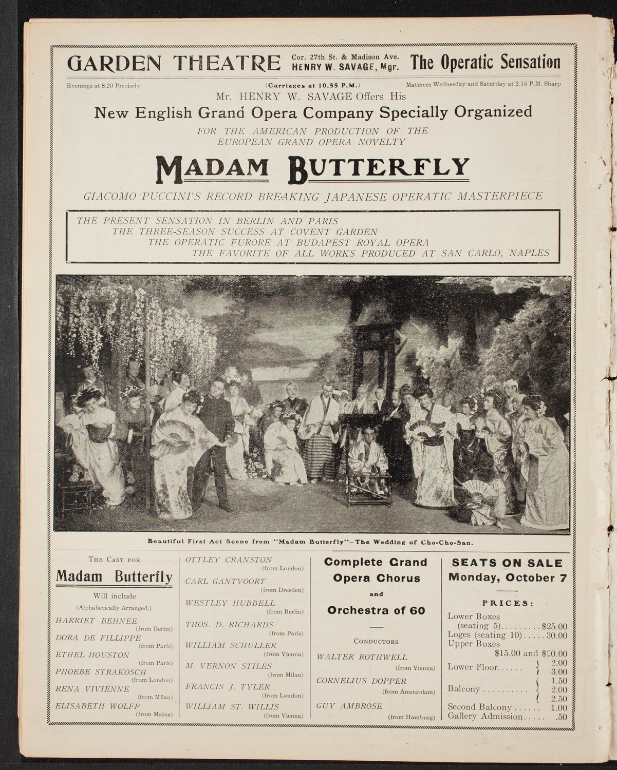 Meeting: Metropolitan Street Railway Association, October 5, 1907, program page 10