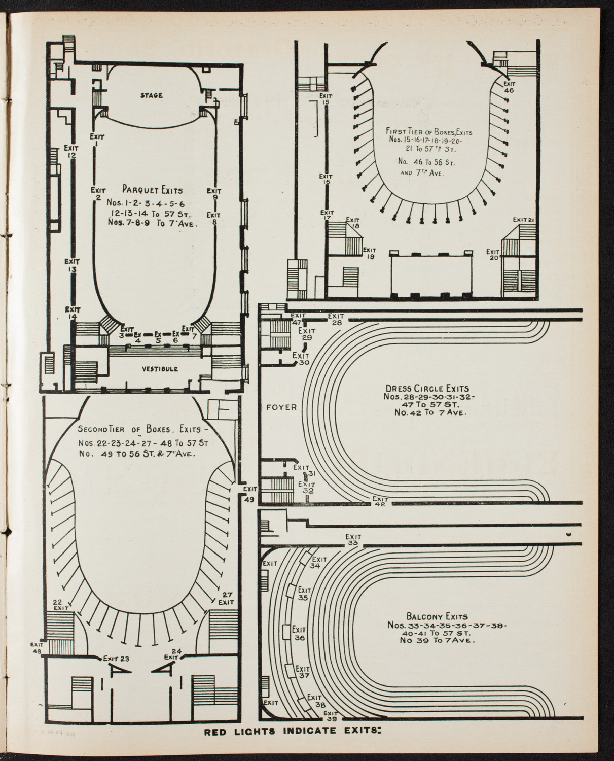 Elmendorf Lecture: England, February 14, 1907, program page 11