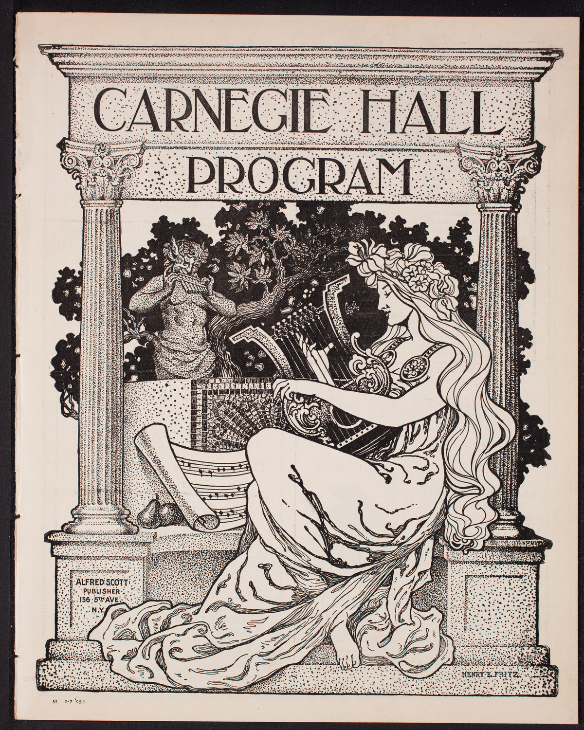 Symphony Concert for Young People, January 7, 1905, program page 1