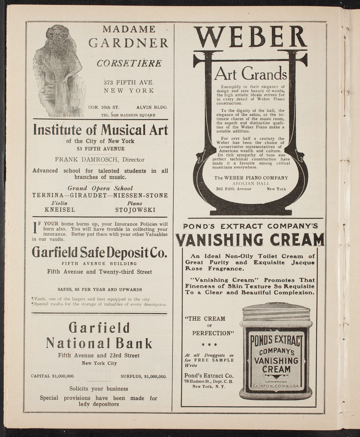 Symphony Concert for Young People, March 5, 1910, program page 6