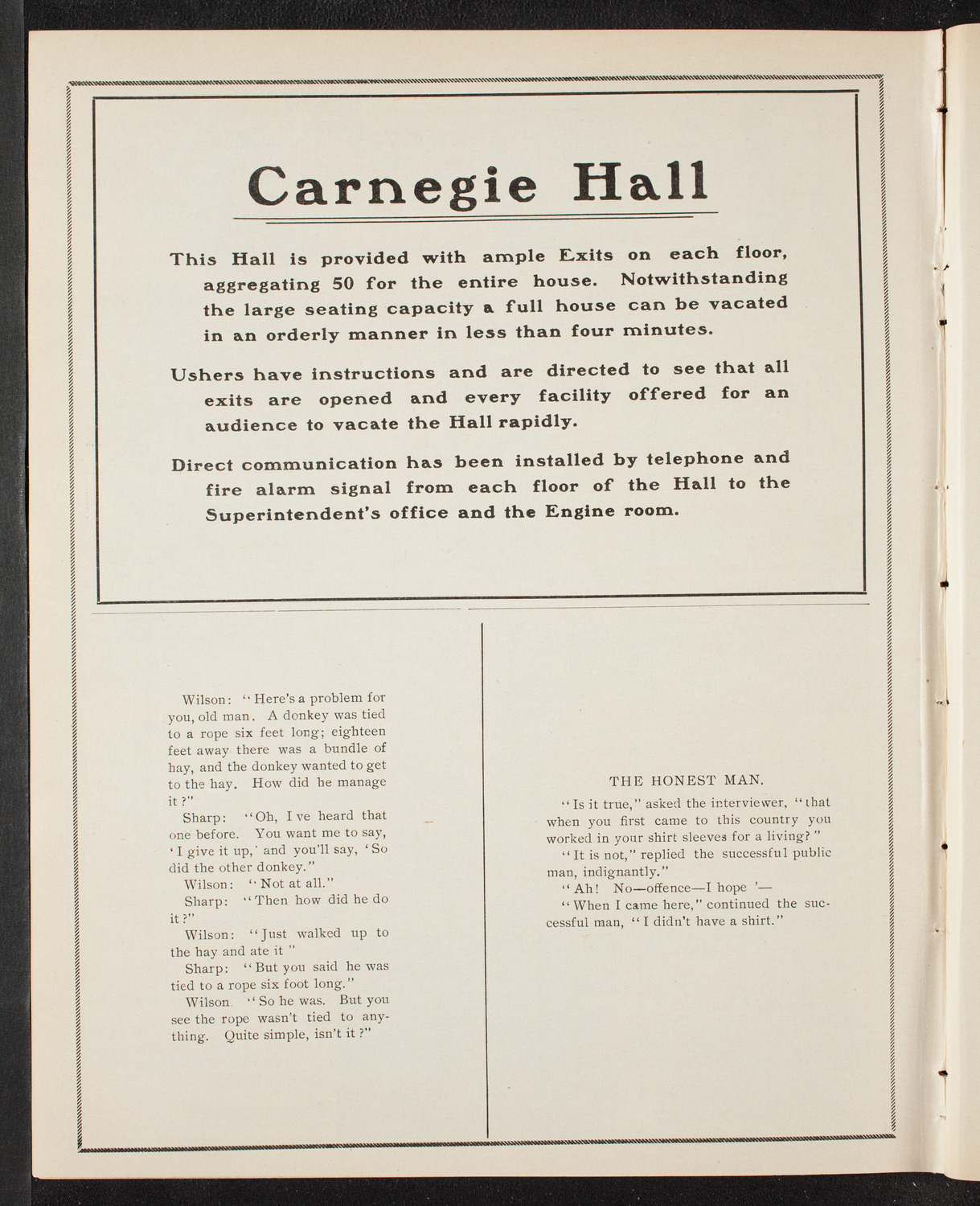 Grand Army of the Republic Memorial Day Exercises, May 30, 1905, program page 10