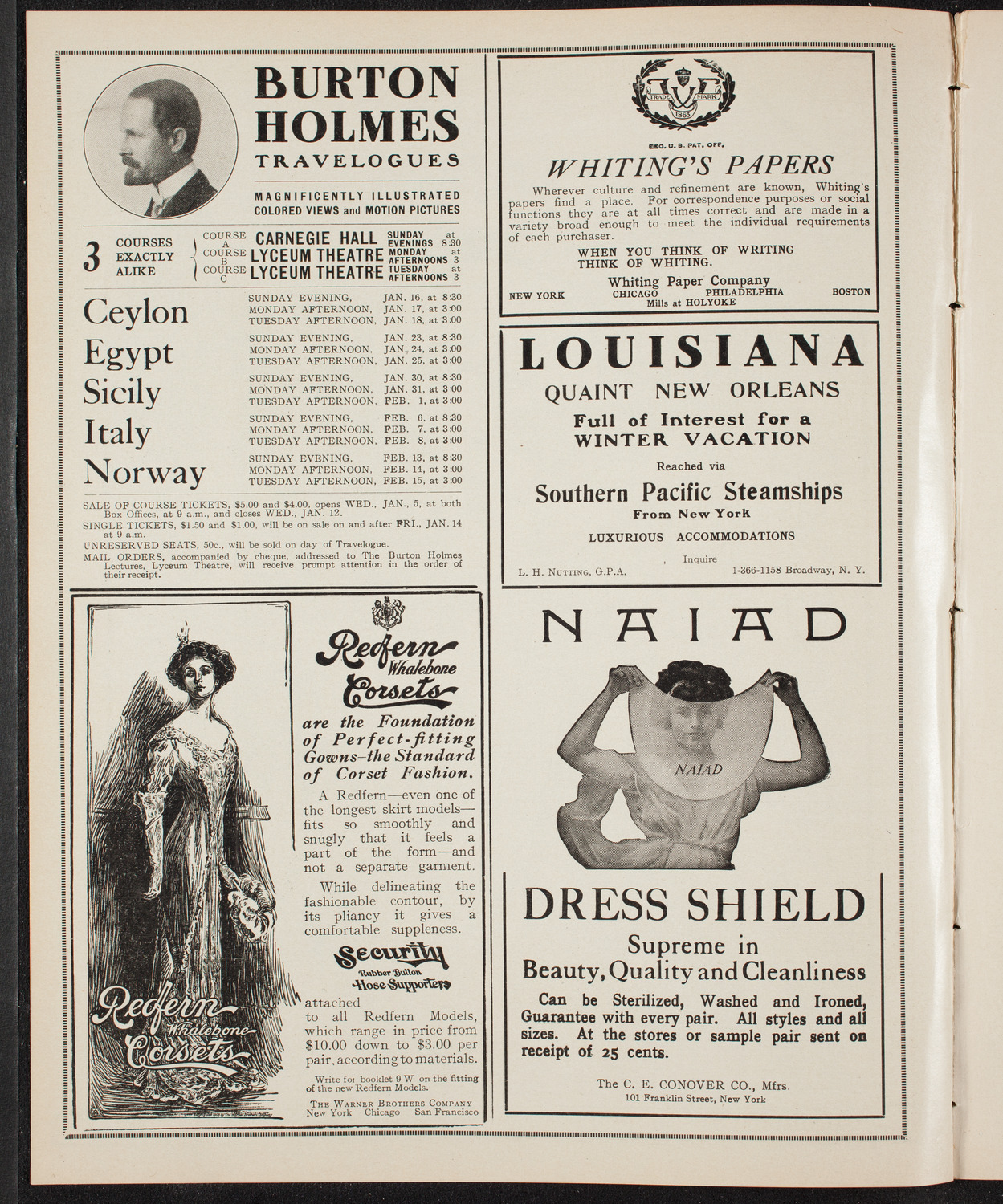 New York Philharmonic, January 6, 1910, program page 2