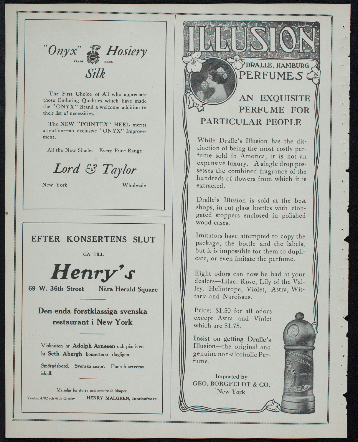 Scandinavian Singing Societies of New York and Vicinity, May 4, 1913, program page 8