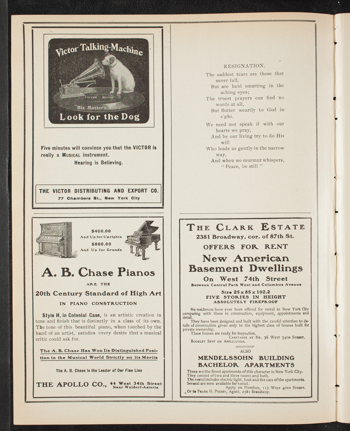 Grand Army of the Republic Memorial Day Exercises, May 30, 1905, program page 2