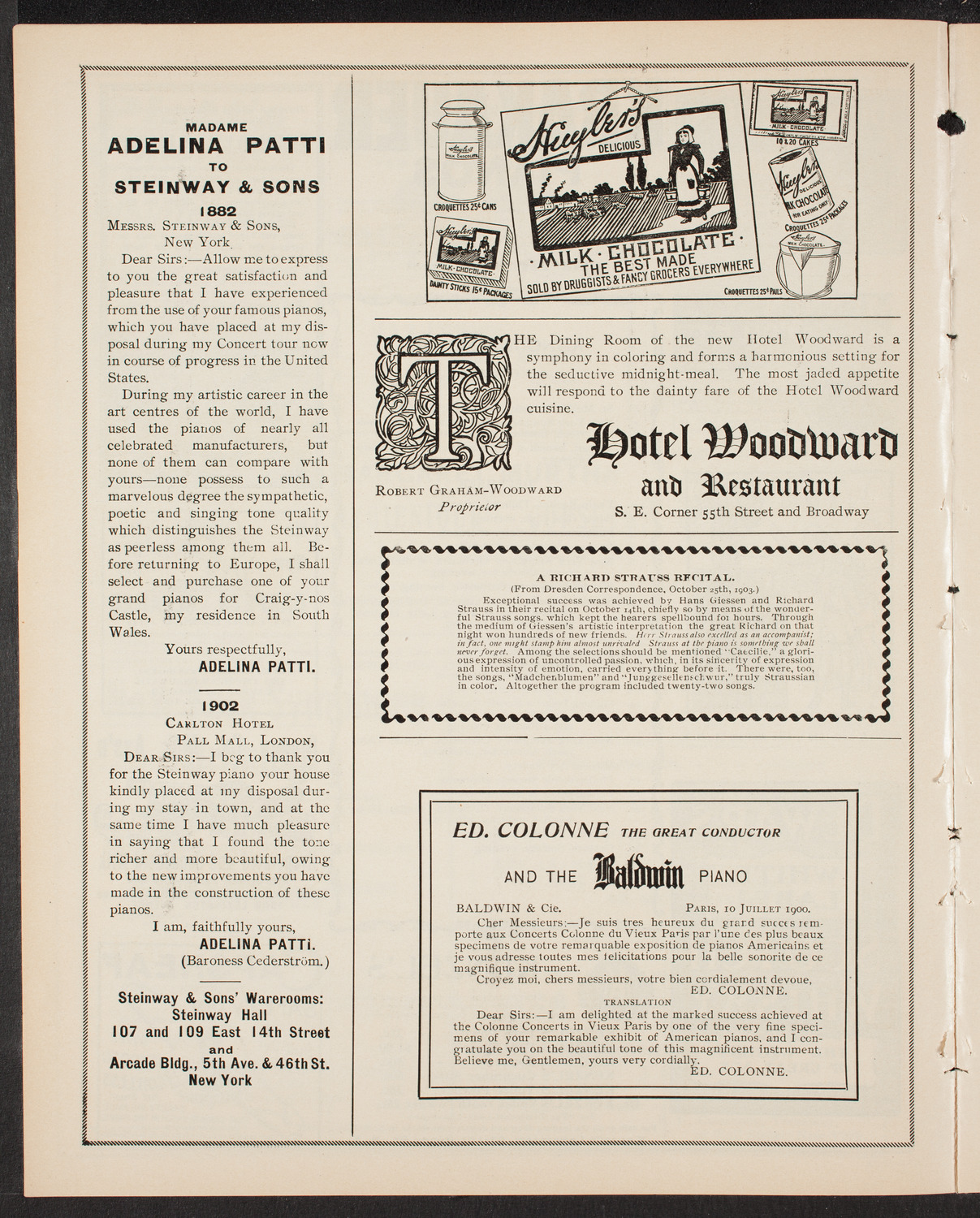 Symphony Concert for Young People, November 28, 1903, program page 4