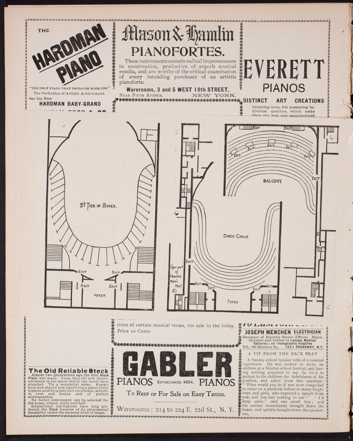 Symphony Concert for Young People, December 29, 1900, program page 8