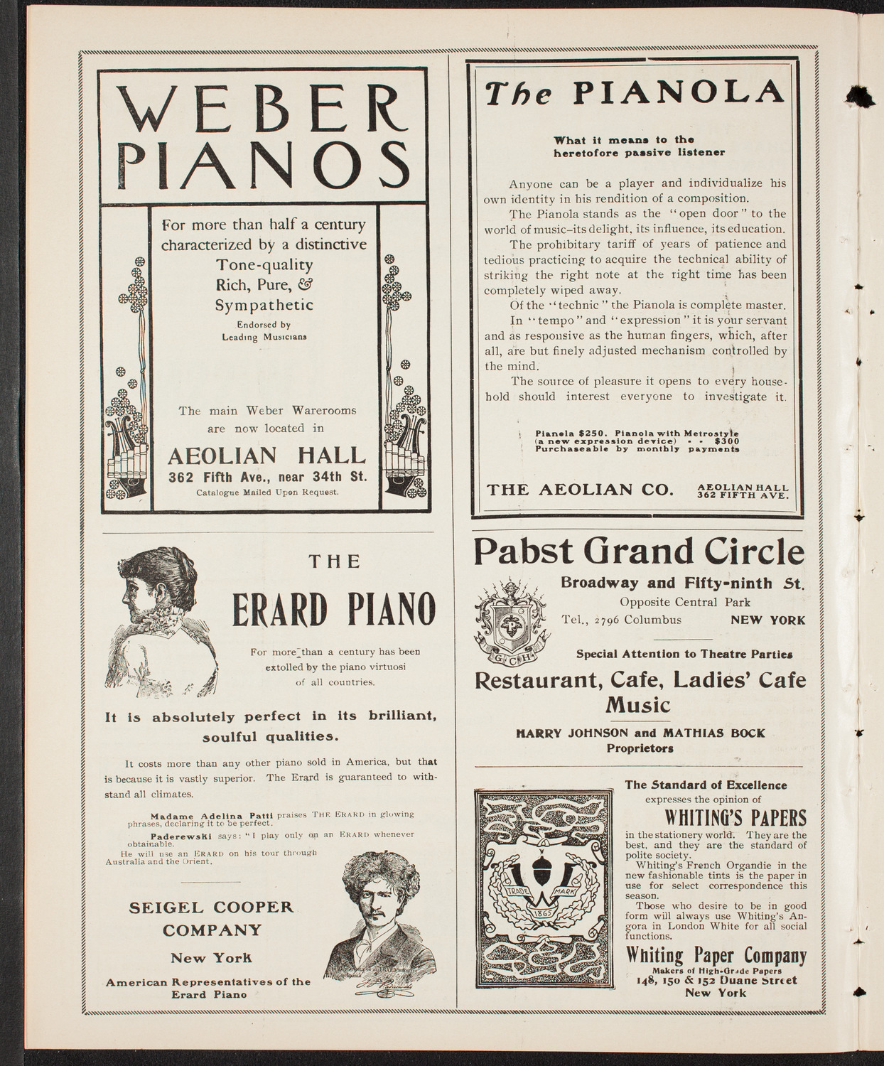 Symphony Concert for Young People, February 27, 1904, program page 6