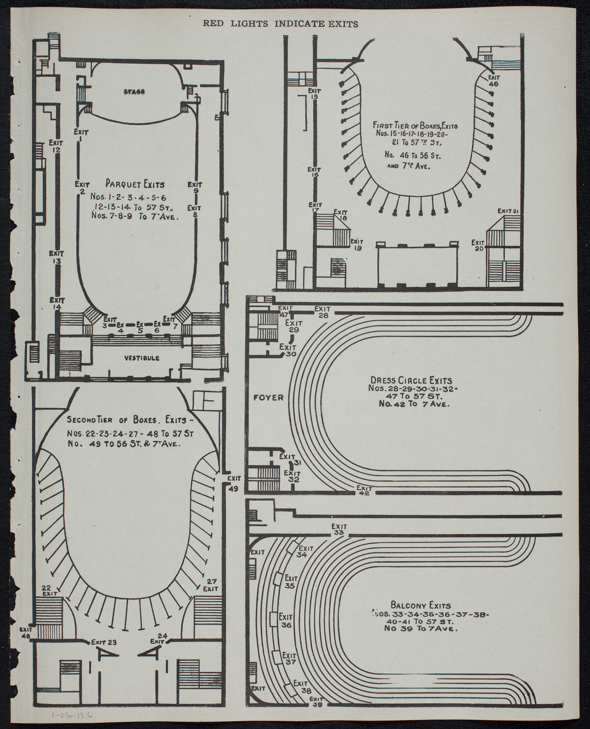 New York Philharmonic, January 23, 1913, program page 11