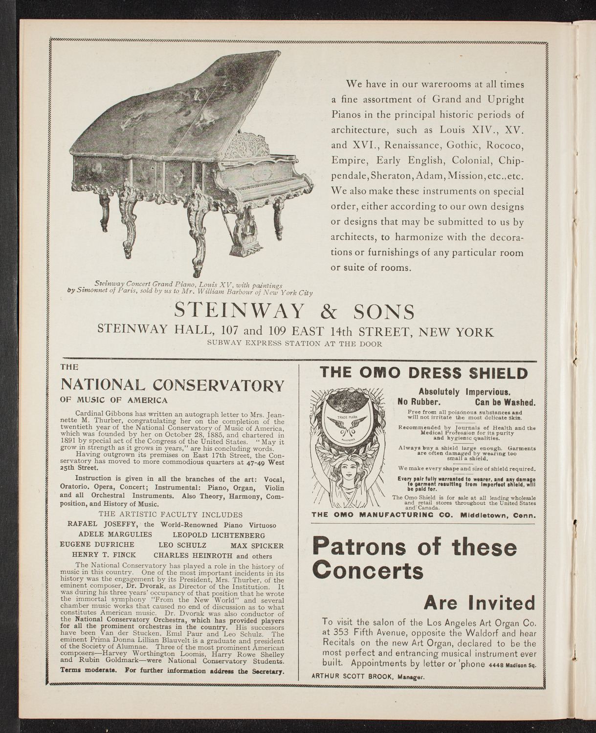 New York Symphony Orchestra, November 28, 1905, program page 4