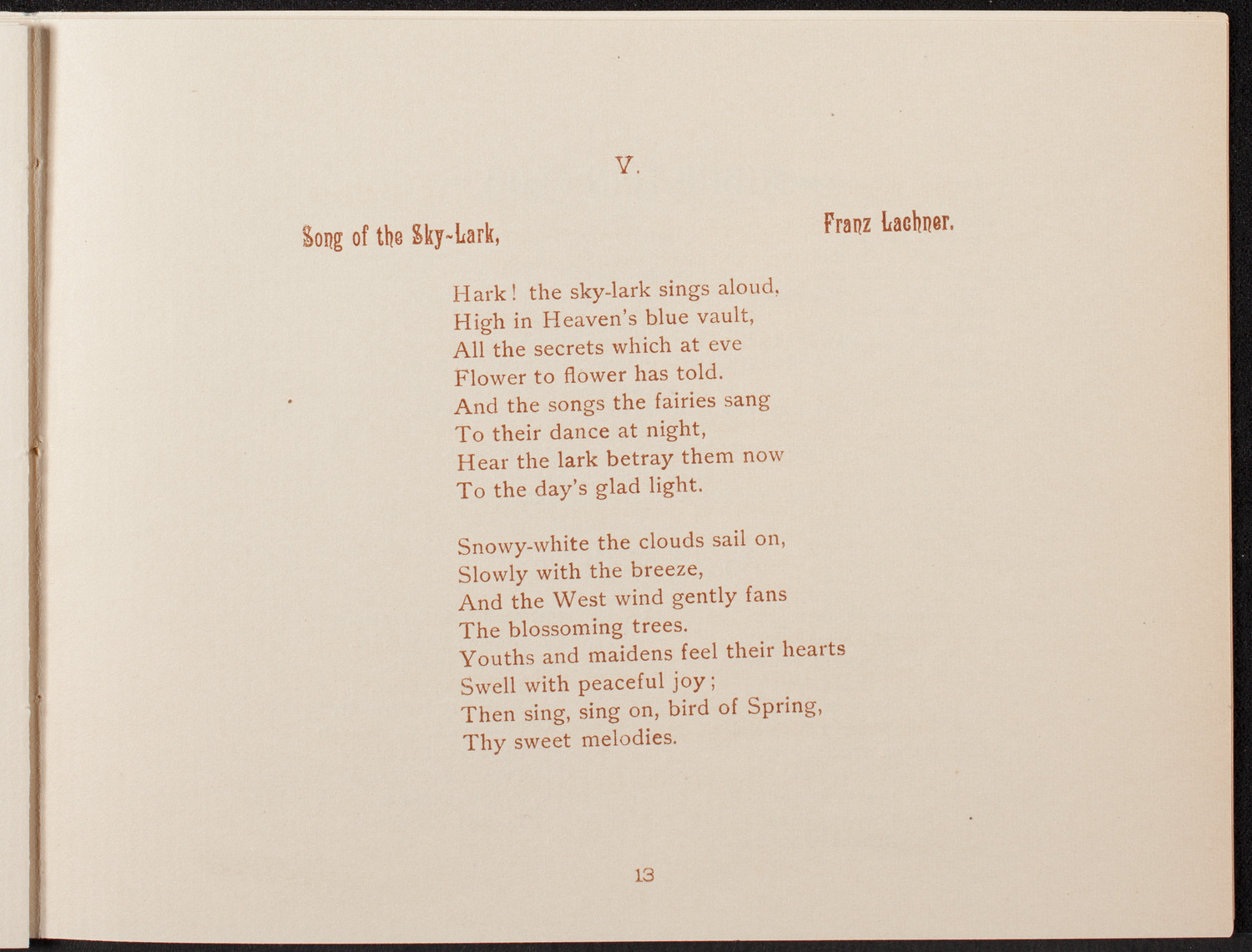 Rubinstein Club, April 21, 1892, program page 14