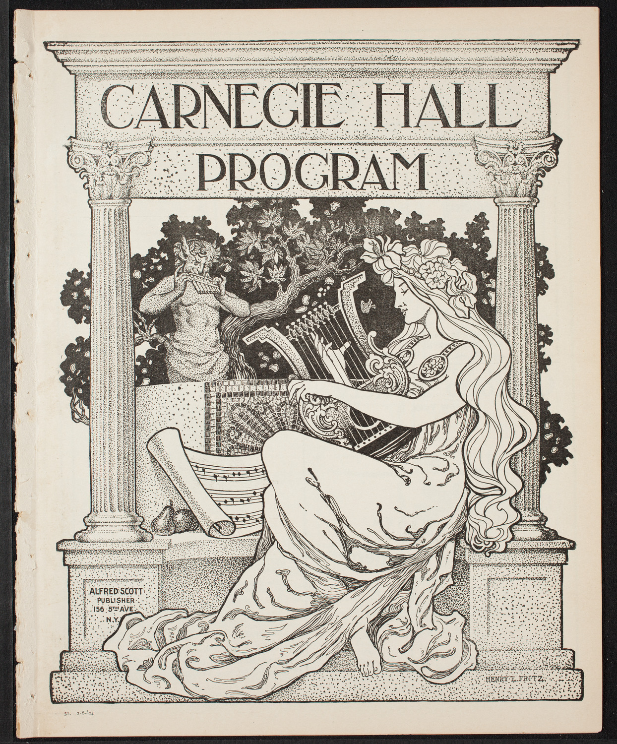 Symphony Concert for Young People, February 6, 1904, program page 1