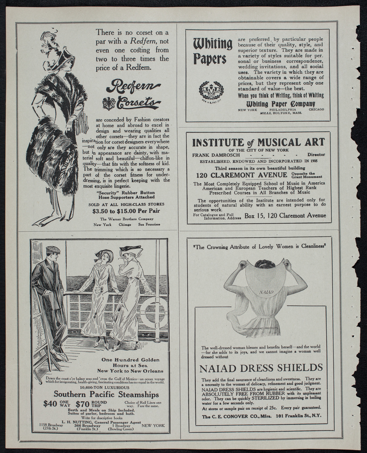 Russian Symphony Society of New York, January 18, 1913, program page 2