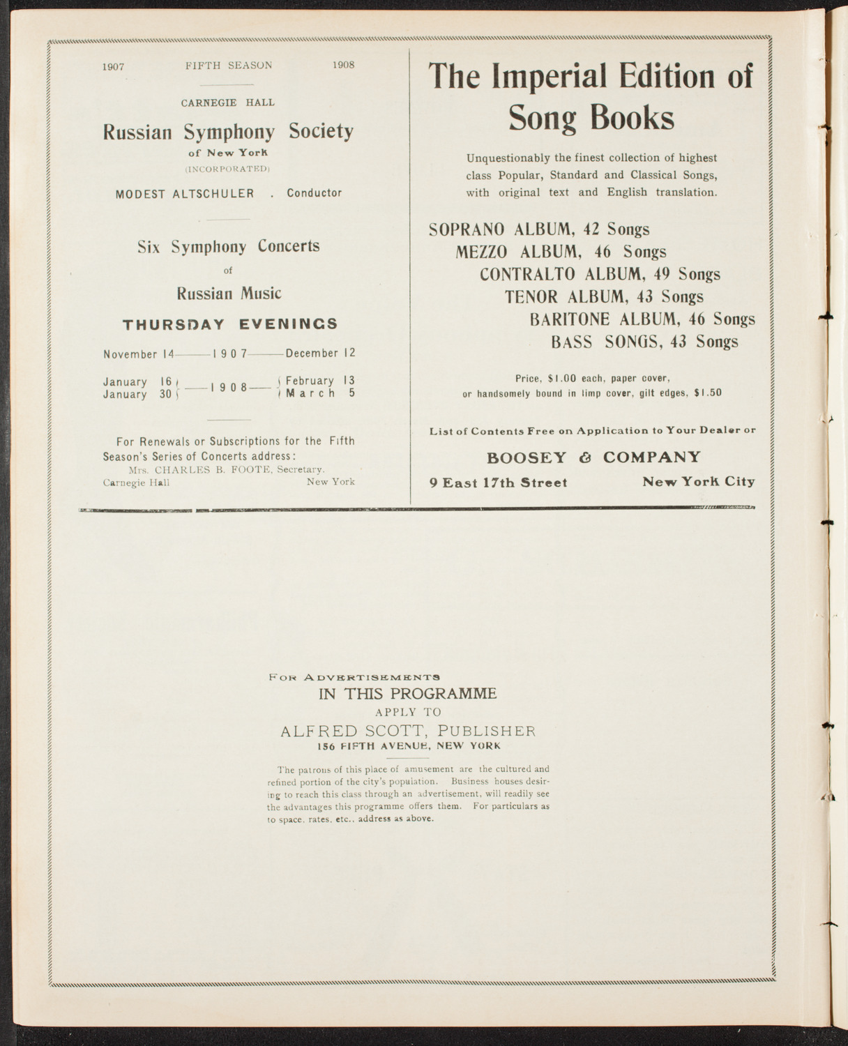 Graduation: College of Pharmacy of the City of New York, May 2, 1907, program page 10