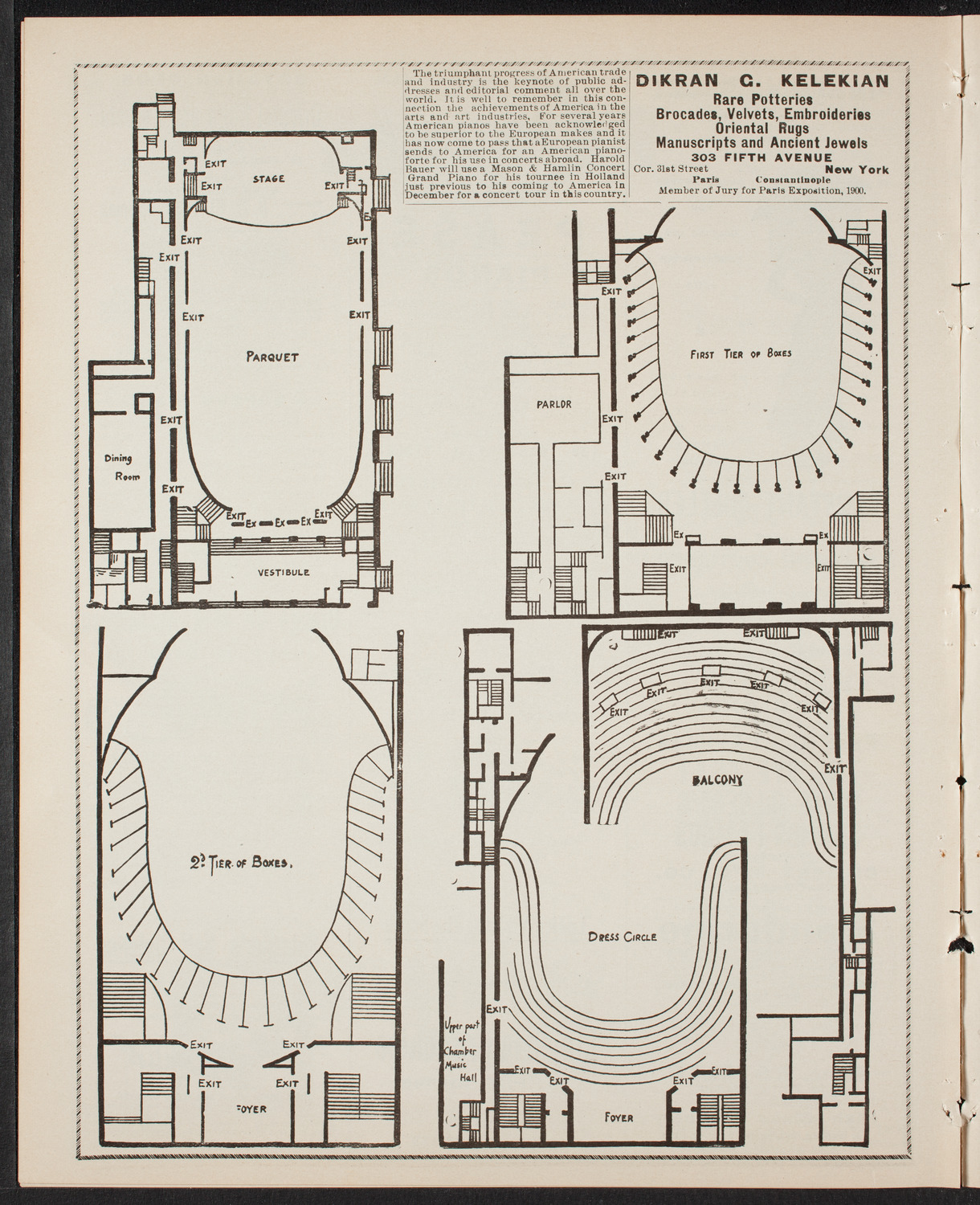 David Bispham, Baritone, February 2, 1902, program page 4