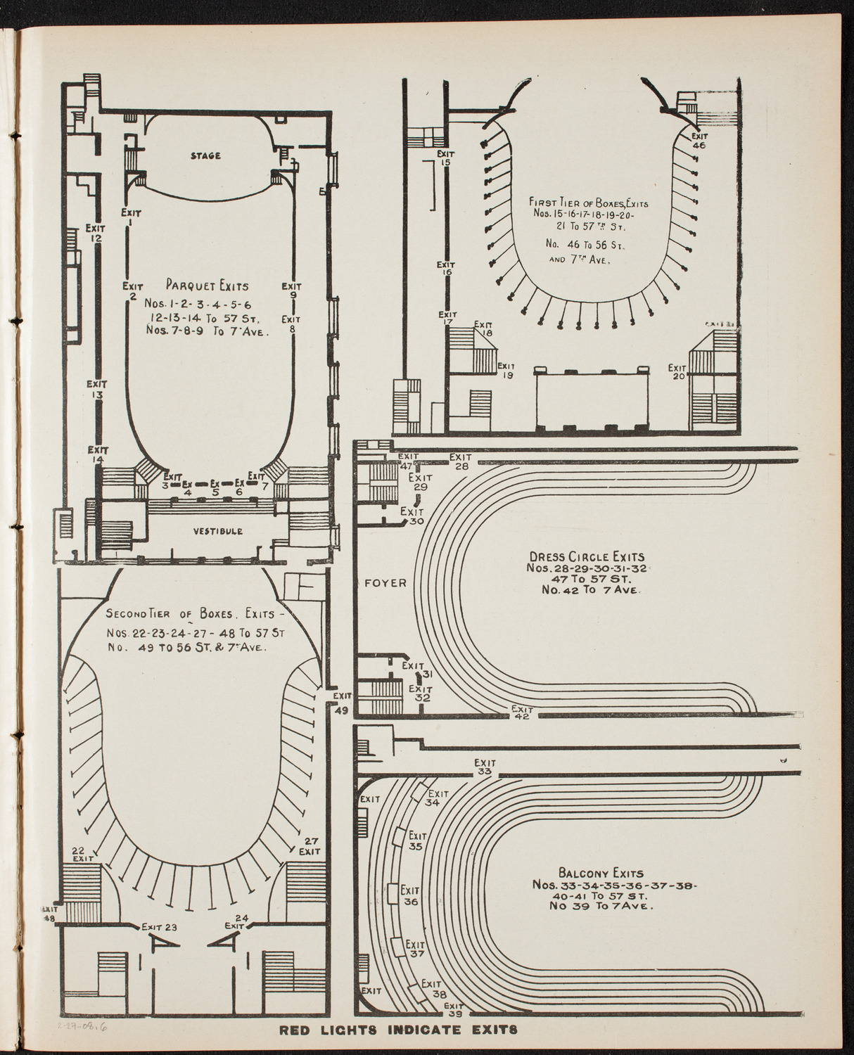 New York Banks' Glee Club, February 27, 1908, program page 11