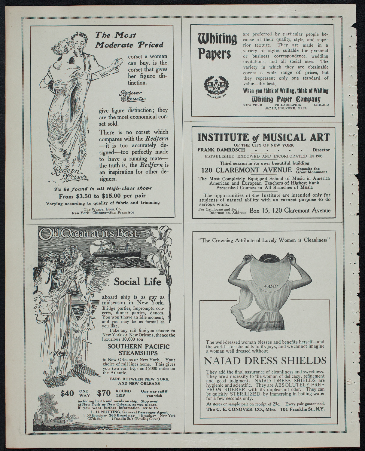 Graduation: New York Law School, June 11, 1913, program page 2