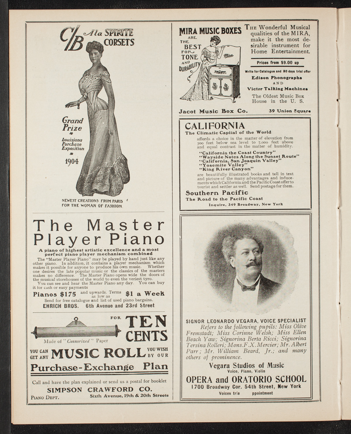 Boston Symphony Orchestra, January 11, 1906, program page 8