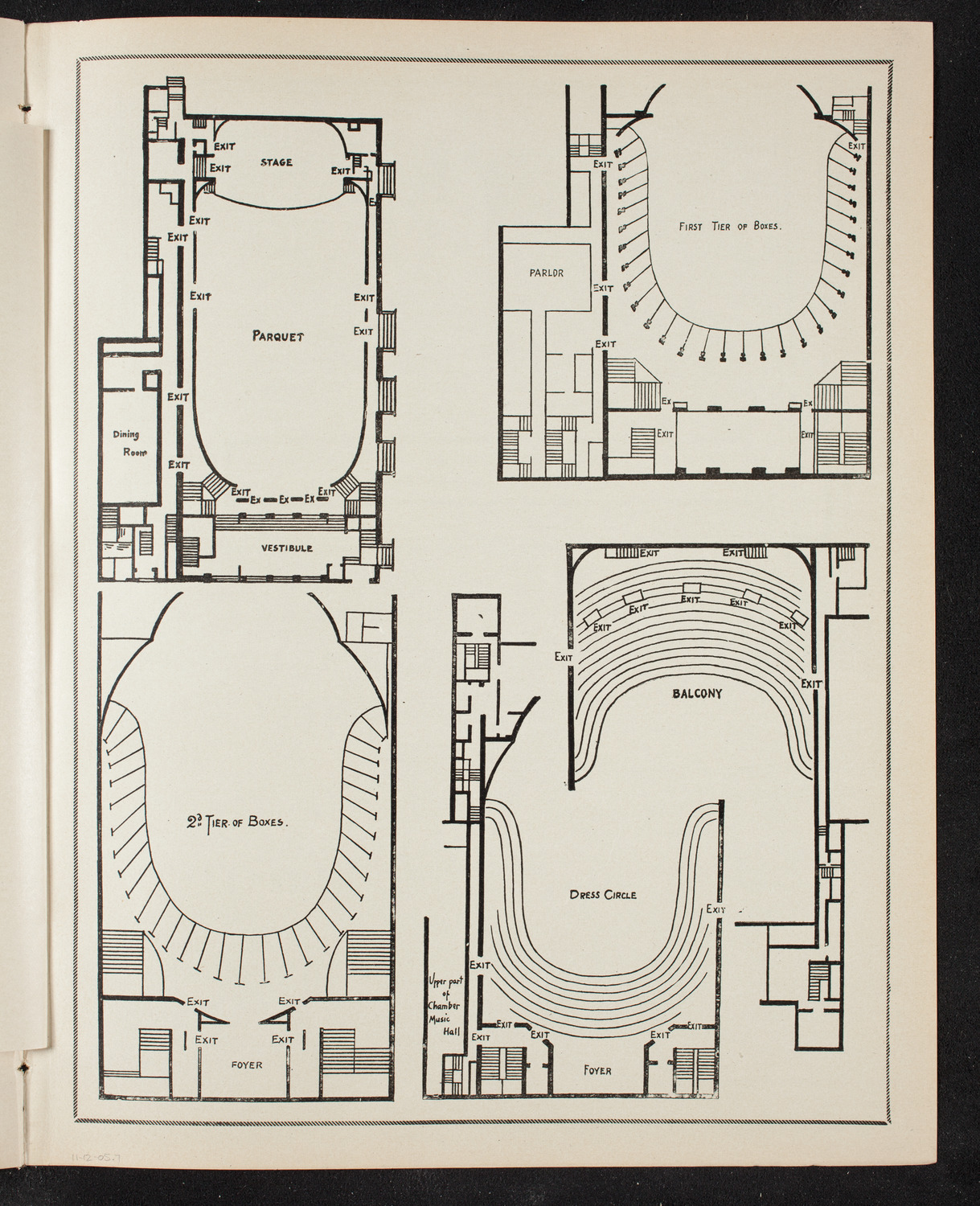 New York Symphony Orchestra, November 12, 1905, program page 13
