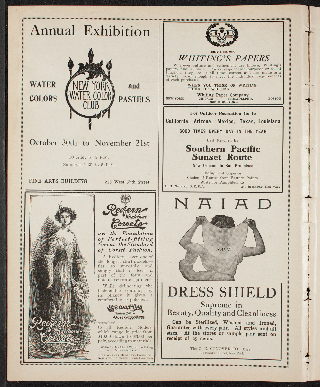 Yolanda Mero with the Russian Symphony Orchestra, November 3, 1909, program page 2